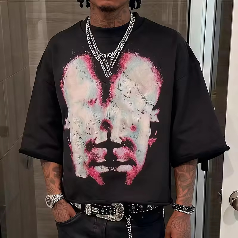 Men’s Streetwear Graphic T-Shirts