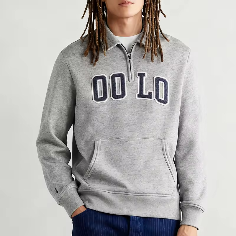 Pullover Half-Zip Sweatshirt
