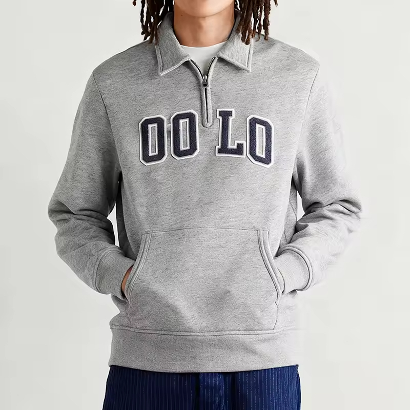 Pullover Half-Zip Sweatshirt