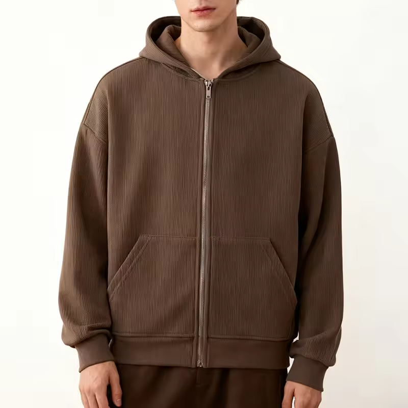 Heavyweight Blank Waffle Hoodies