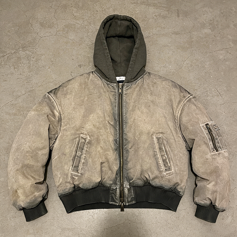 Hooded Flight Jacket