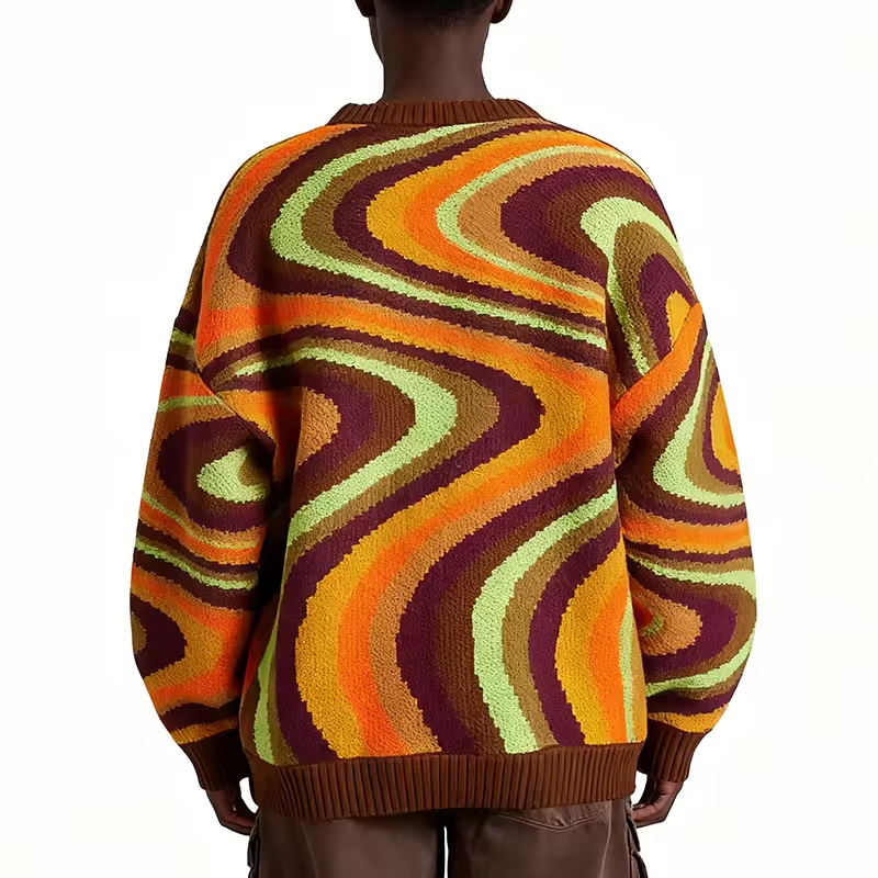 Jumper Color Block Sweater