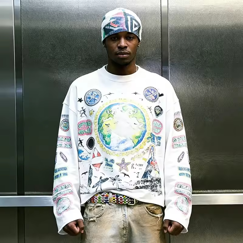 Long Sleeve Printed T-shirts
