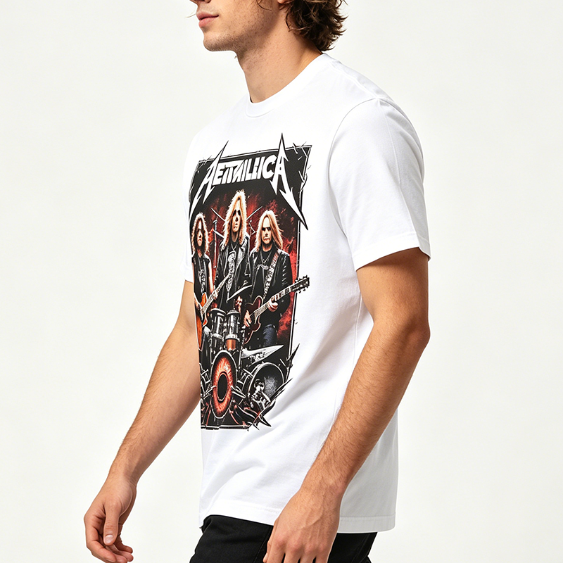 Metallic style trendy Tshirt