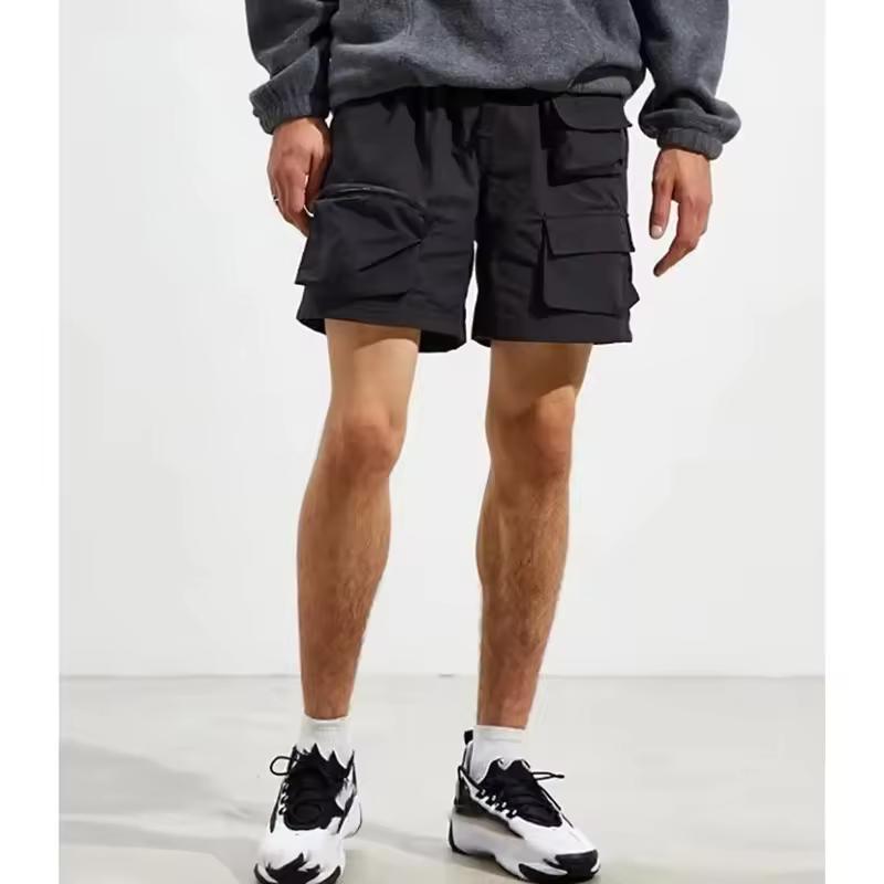 Nylon Cargo Shorts