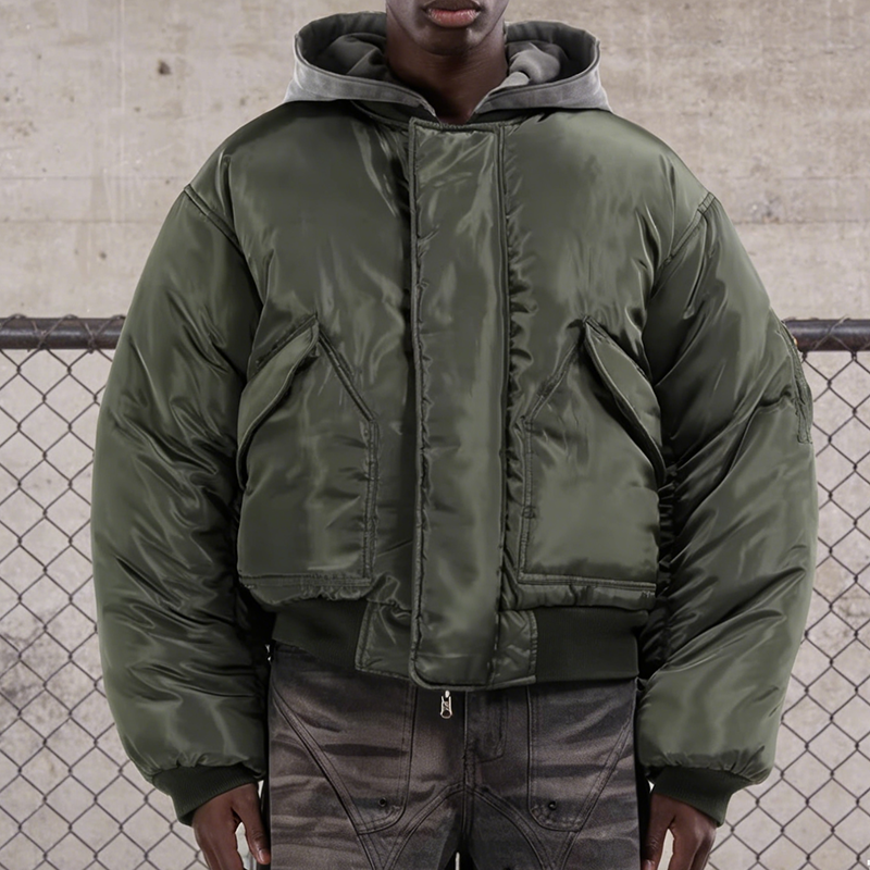 Padded Bomber Jacket