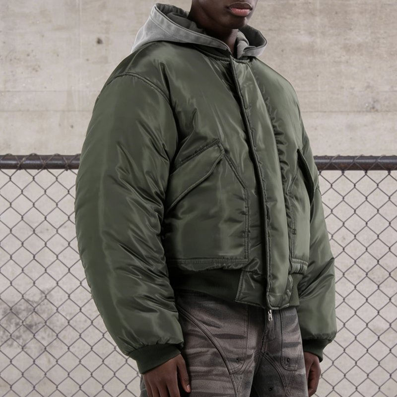 Padded Bomber Jacket