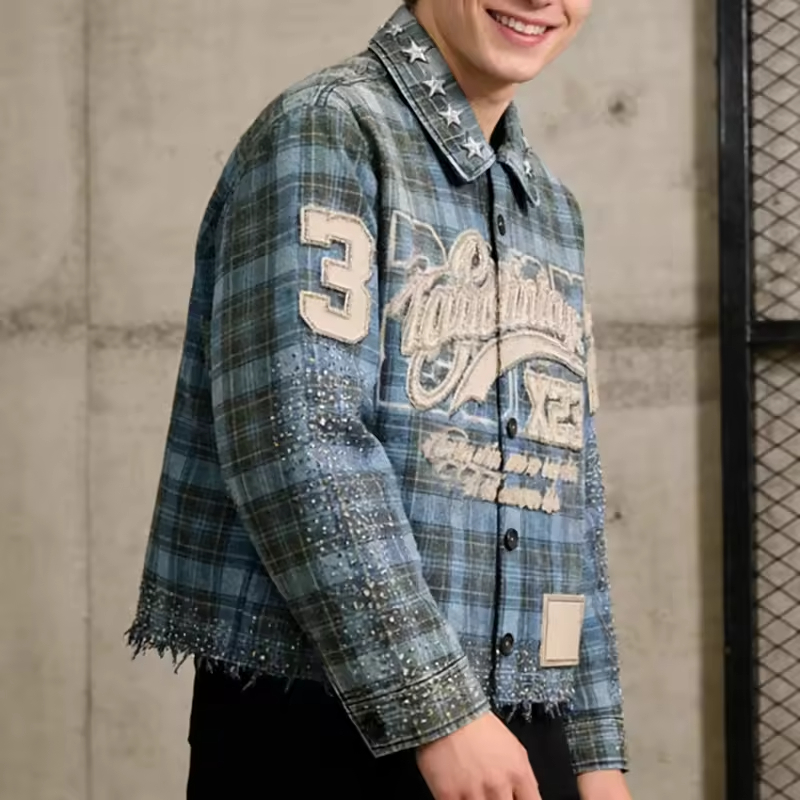Plaid Flannel Shirts Men