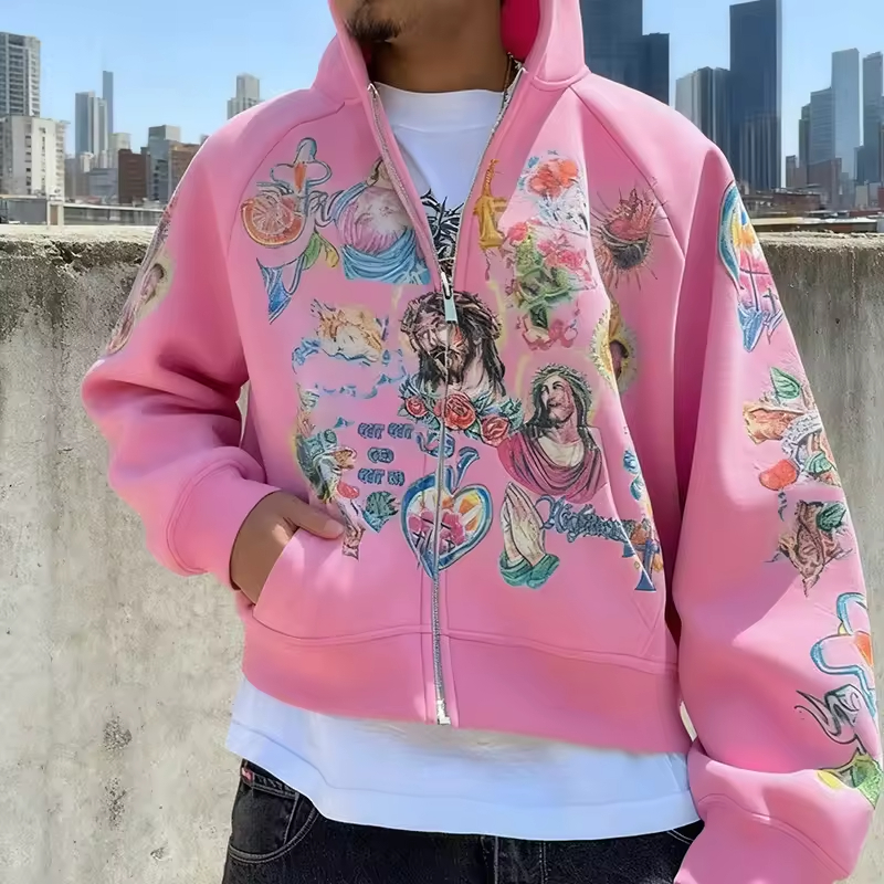 DTG Printing Cotton Hoodie