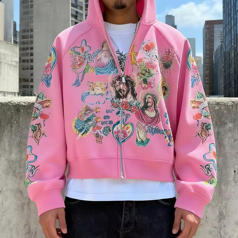 DTG Printing Cotton Hoodie