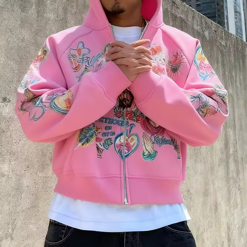 DTG Printing Cotton Hoodie