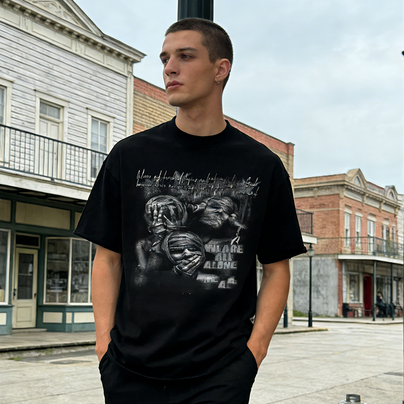 Digital Print Breathable T-shirt