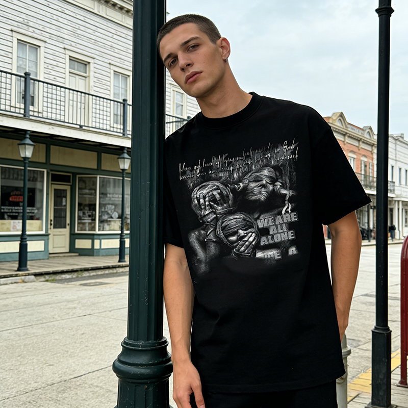 Digital Print Breathable T-shirt