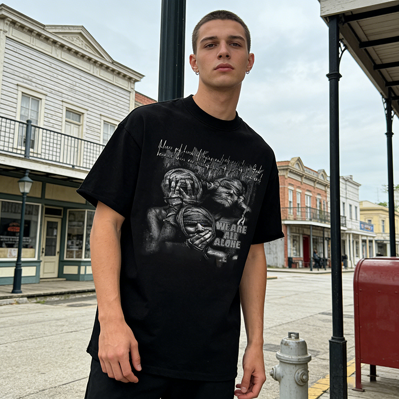 Digital Print Breathable T-shirt