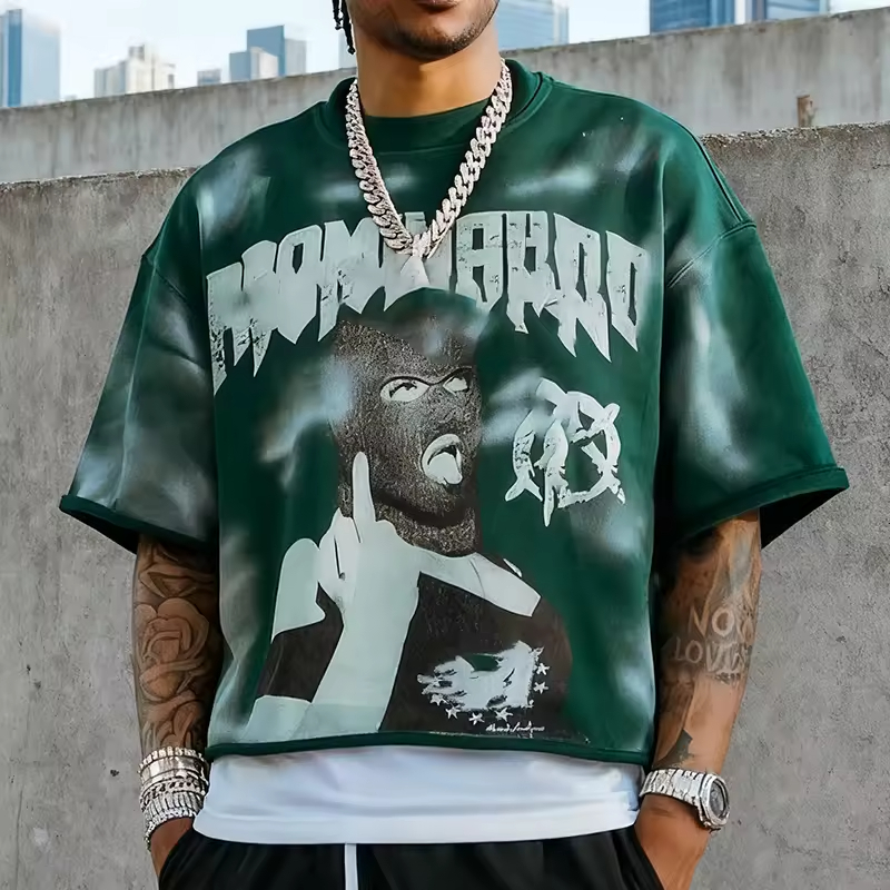 Men's Streetwear Oversized Heavyweight T-shirt