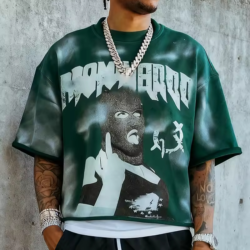 Men's Streetwear Oversized Heavyweight T-shirt