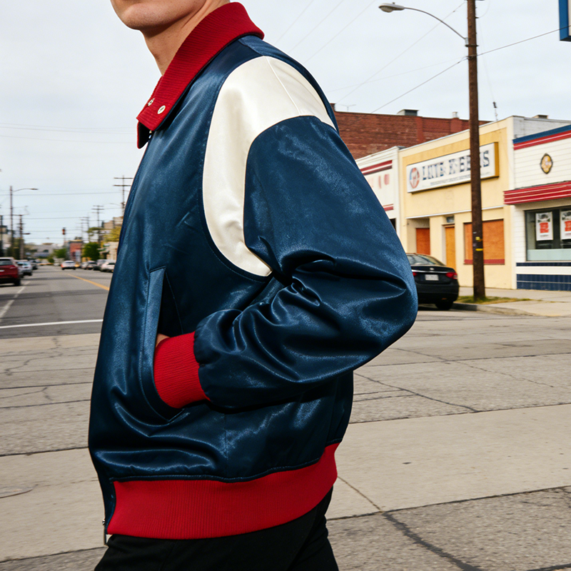 Satin Jacket for Men