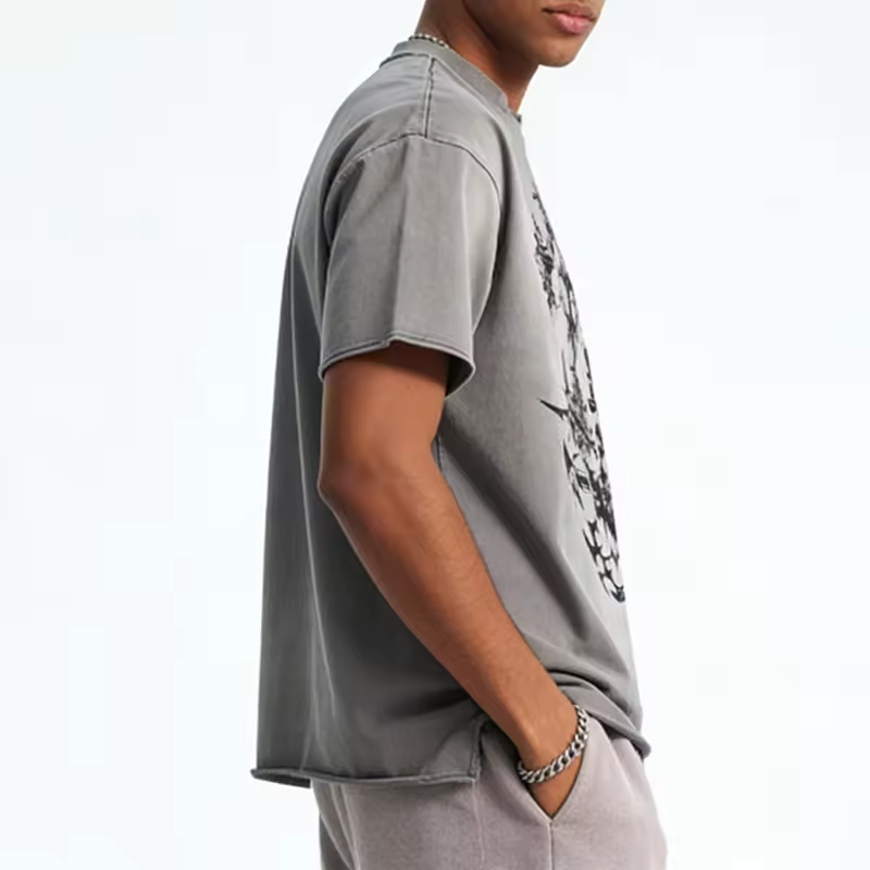 Streetwear Oversized Graphic T Shirt