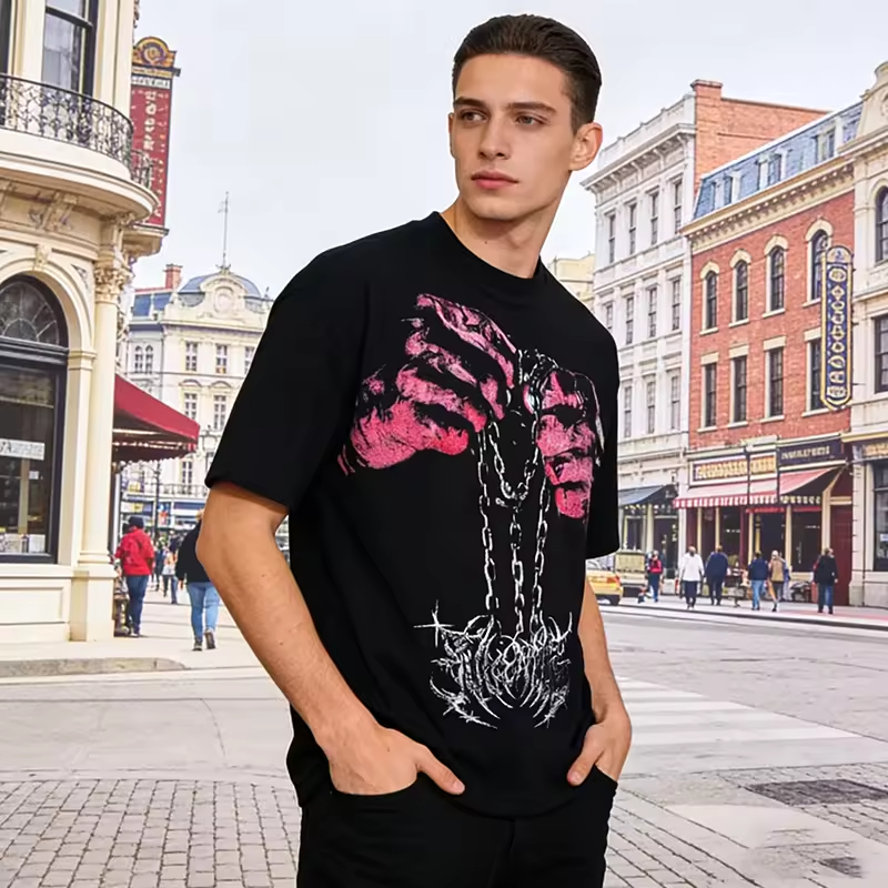 Short Sleeves Casual Boxy Fit Tshirt