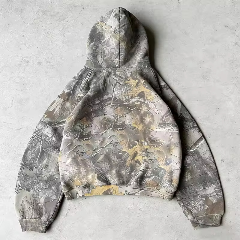 Streetwear Camouflage Hoodies