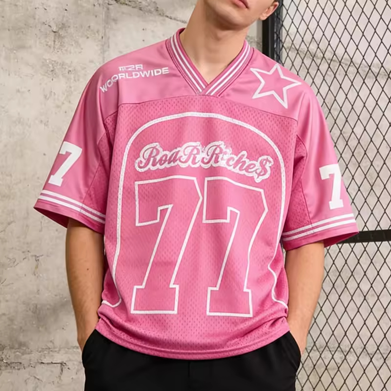 Streetwear Mesh Soccer Jersey
