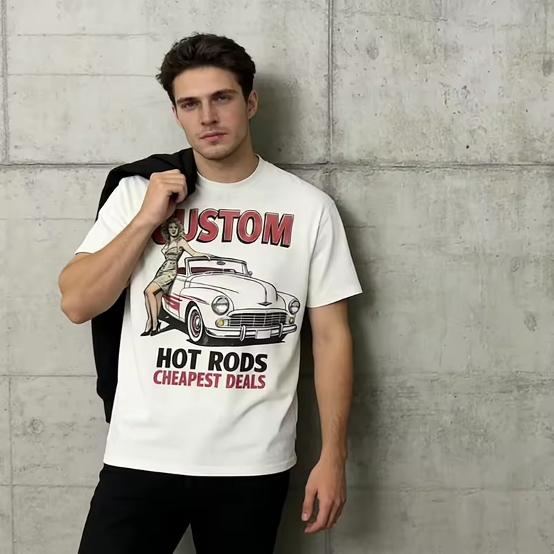 Streetwear Oversized Cropped T-Shirt