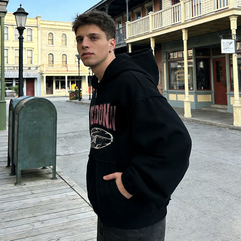 Streetwear Zip up Hoodie
