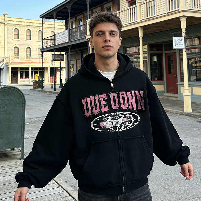 Streetwear Zip up Hoodie