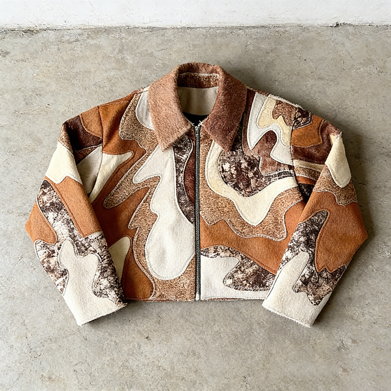 Suede Tapestry Jackets for Men