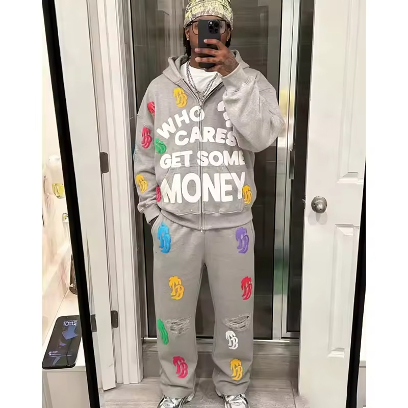 Sweatpants Hoodie Sets Tracksuit for Men