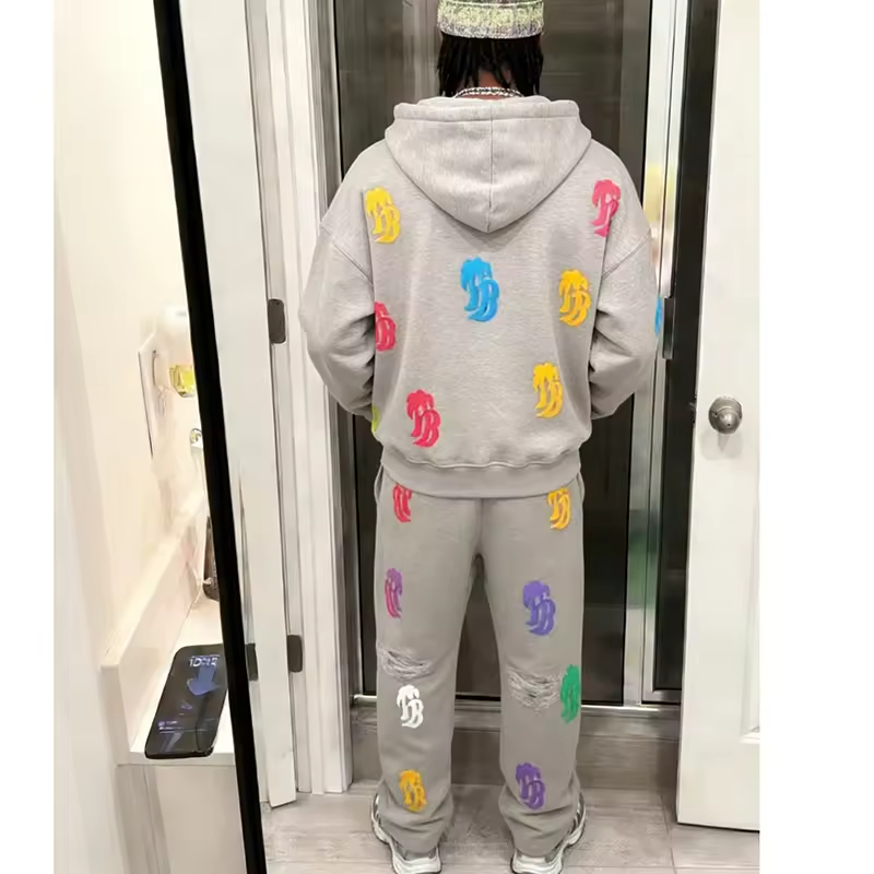 Sweatpants Hoodie Sets Tracksuit for Men