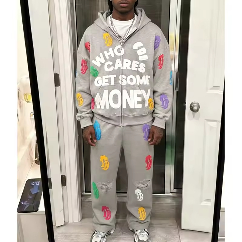 Sweatpants Hoodie Sets Tracksuit for Men