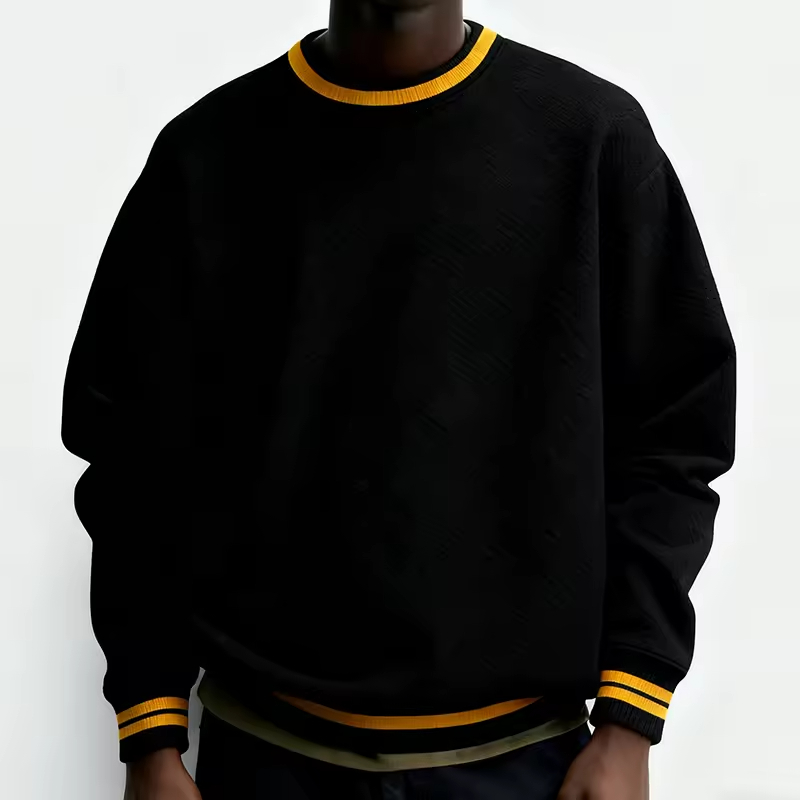 Varsity Mock Neck Sweatshirt