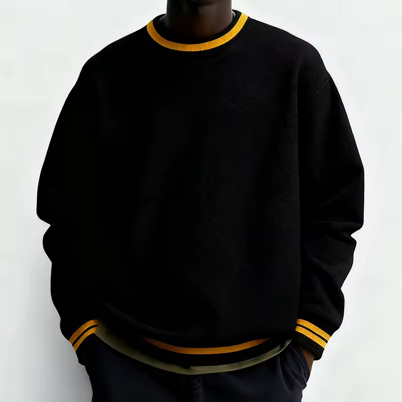 Varsity Mock Neck Sweatshirt