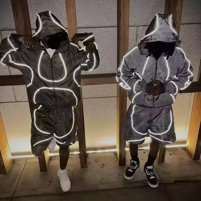 Track Jacket and Shorts Set Tracksuit