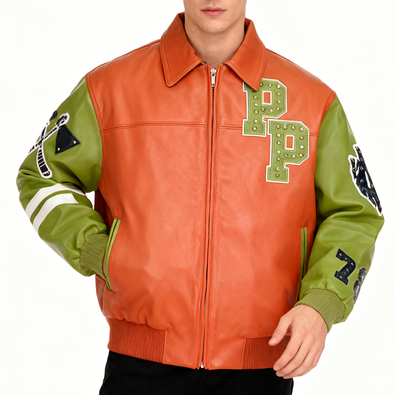 Varsity Bomber Jacket Men
