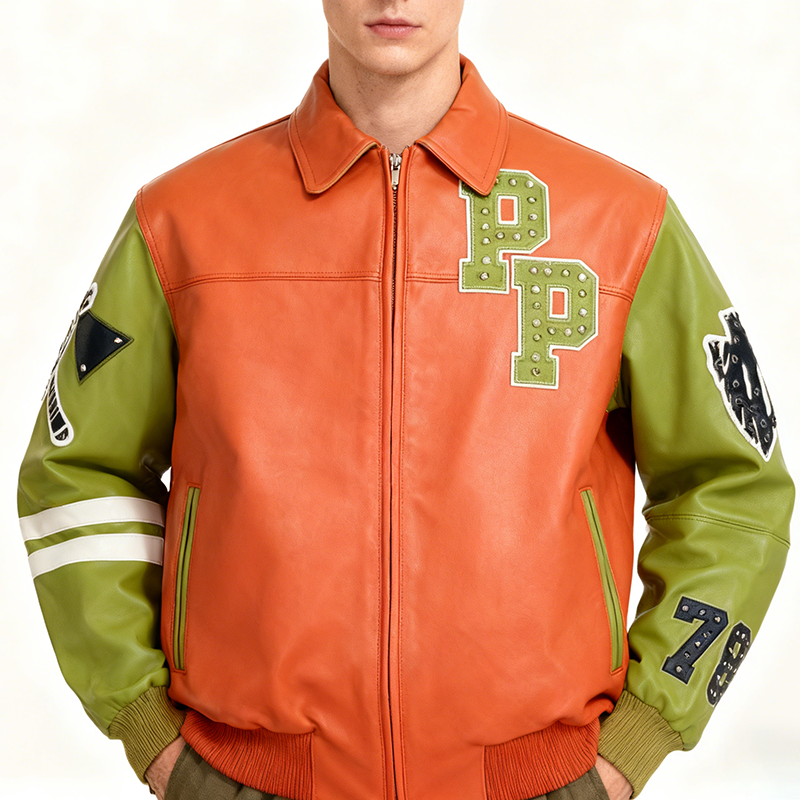 Varsity Bomber Jacket Men