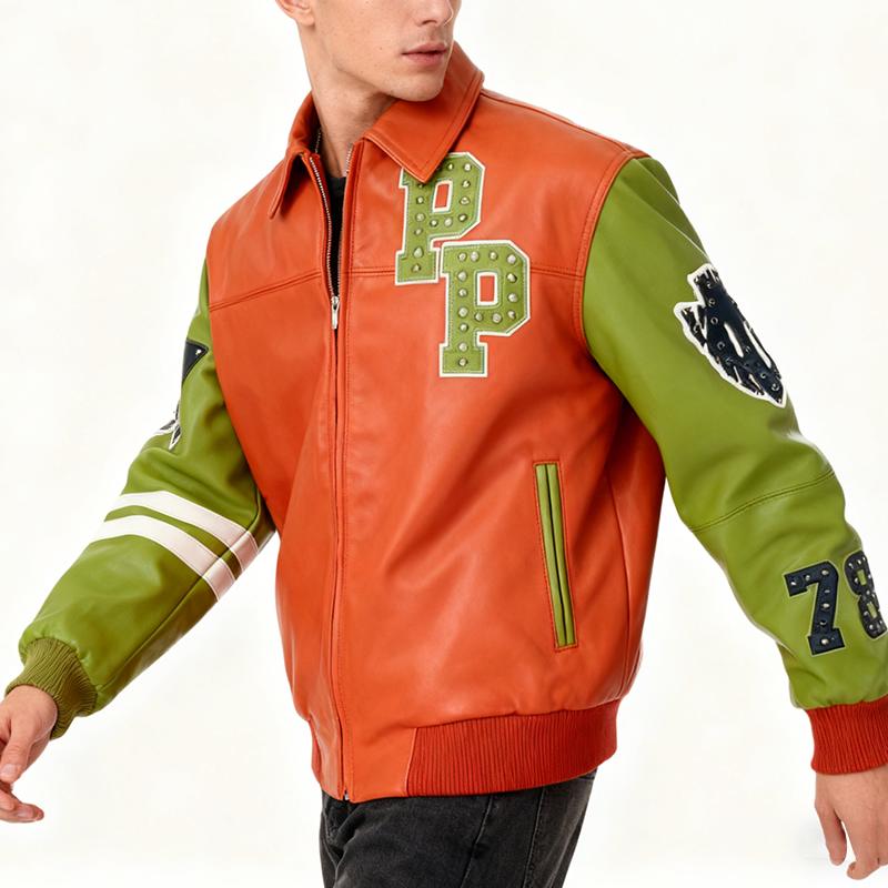 Varsity Bomber Jacket Men