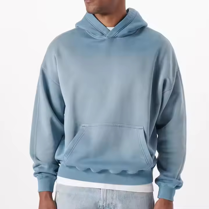 Men's Casual Vintage Washed Hoodie
