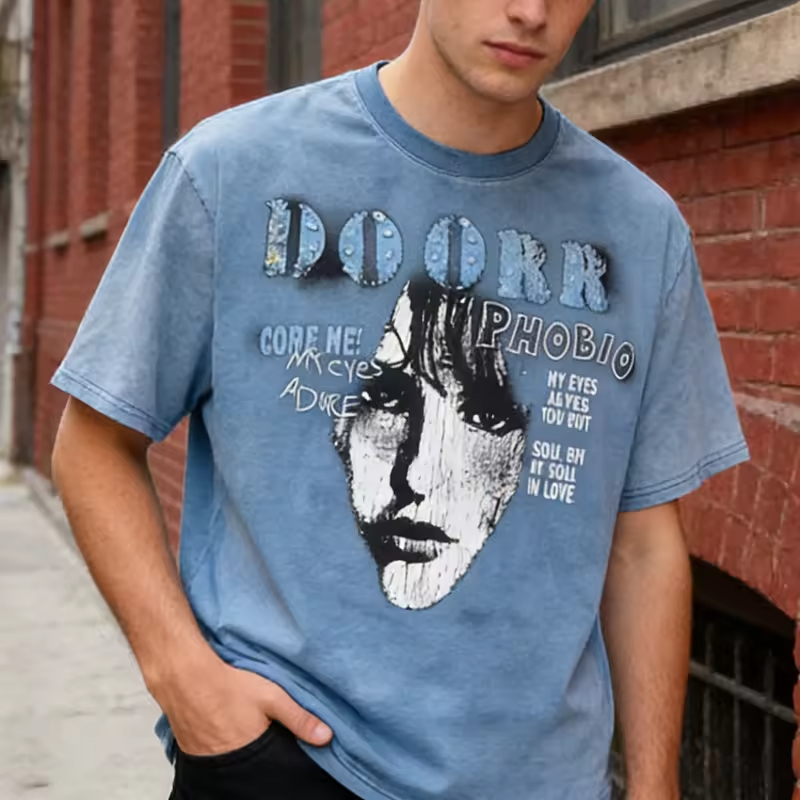 Vintage Acid Wash T Shirt