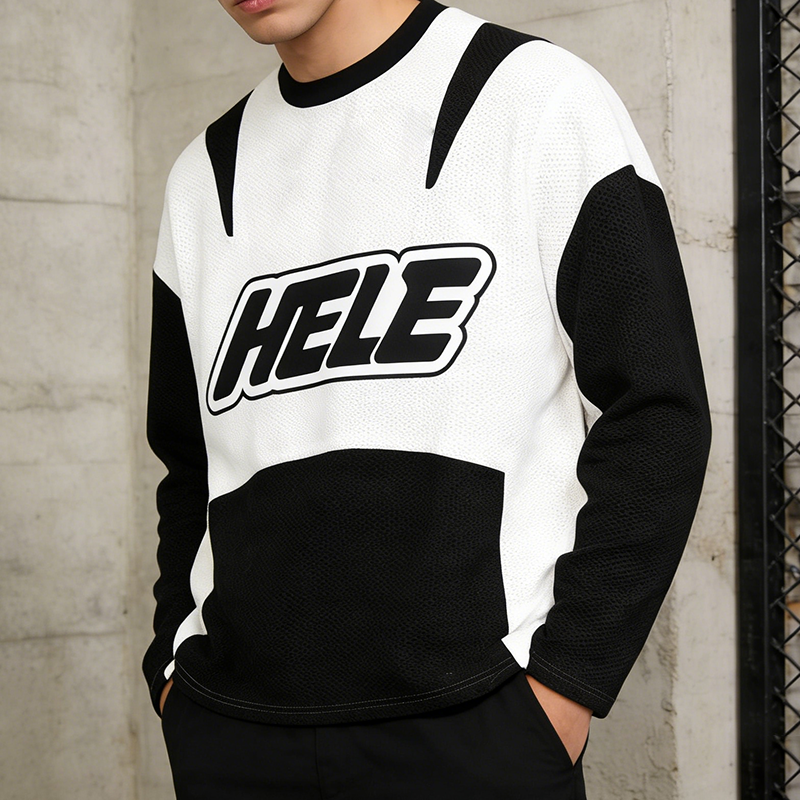 Waffle Knit Tshirt Men