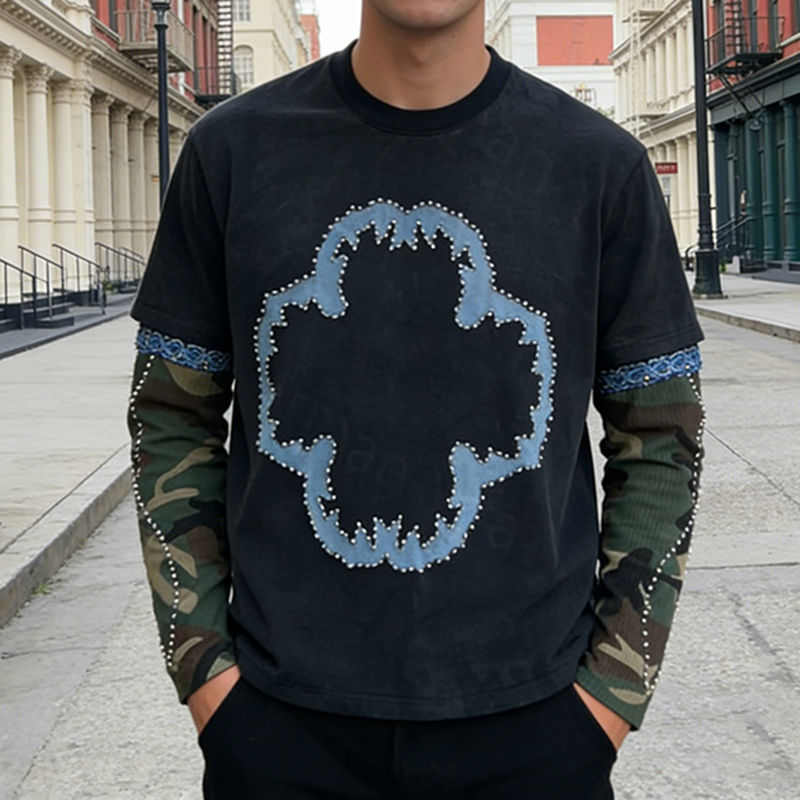 Waffle Long-Sleeve T-Shirt