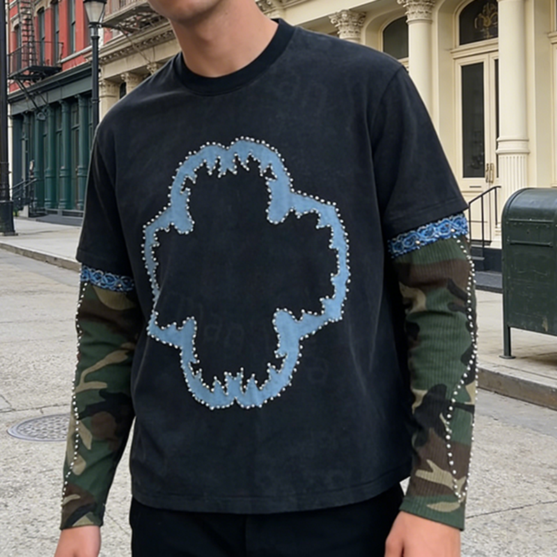 Waffle Long-Sleeve T-Shirt
