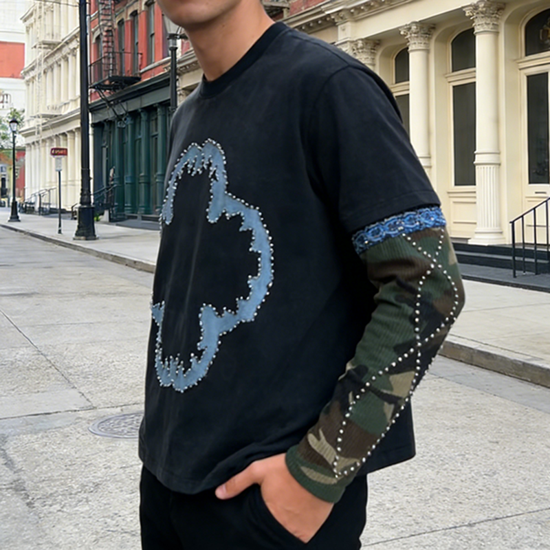 Waffle Long-Sleeve T-Shirt