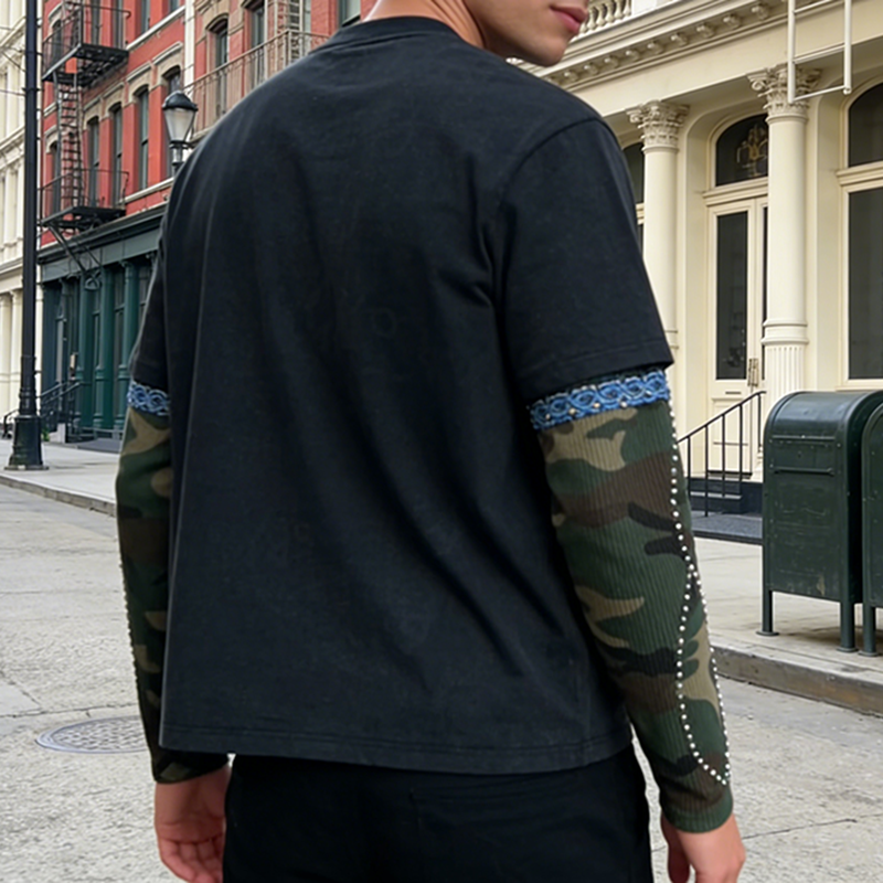 Waffle Long-Sleeve T-Shirt