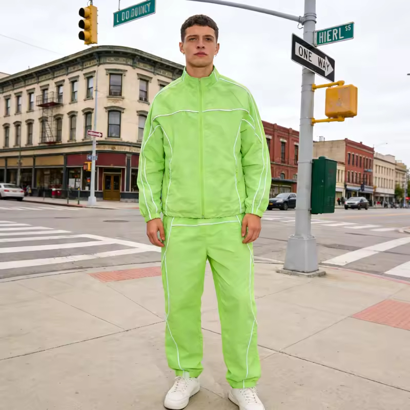 Windbreaker Tracksuit Set Men