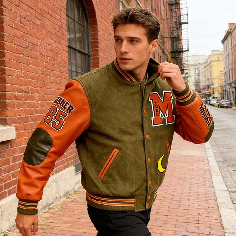 Baseball Wool Varsity Jacket