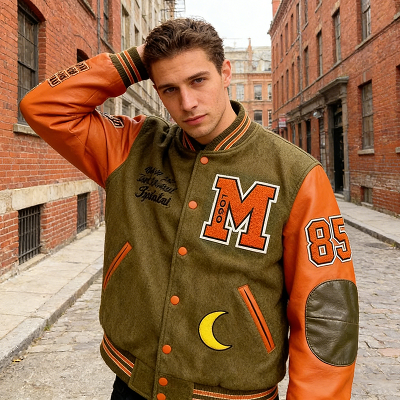 Baseball Wool Varsity Jacket