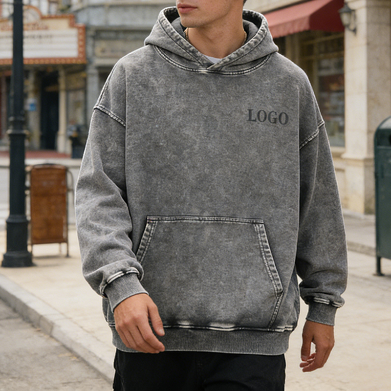 Zip up Vintage Hoodie