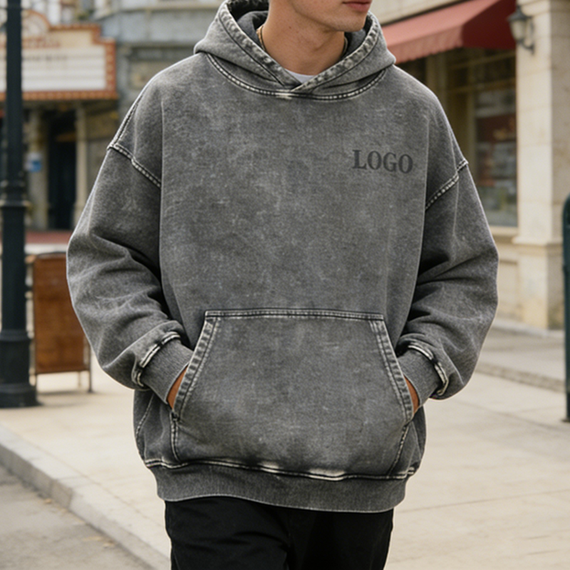 Zip up Vintage Hoodie